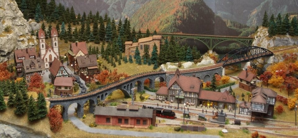 Model scenery Where Eagles Dare